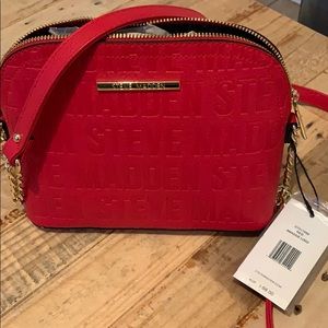 NWT STEVE MADDEN BMAGGIE DOME CROSSBODY BAG PURSE